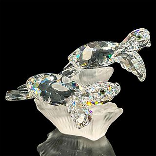 Swarovski Crystal Figurine, Baby Sea Turtles