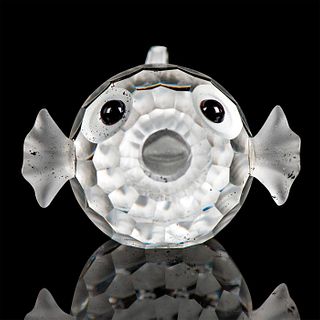 Swarovski Crystal Figurine, Puffer Fish
