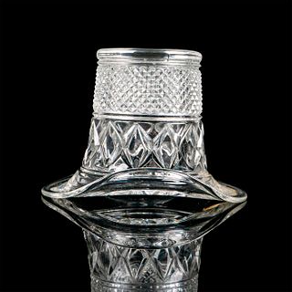 Duncan Miller Art Glass Hat Topper Vase