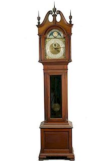 CHIPPENDALE STYLE TALL CLOCK