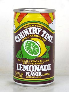 1979 Country Time Lemonade (short) 333mL Can San Juan Puerto Rico
