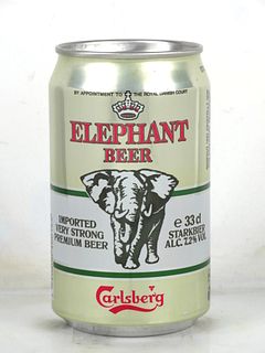 1987 Carlsberg Elephant 330ml Beer Can Denmark