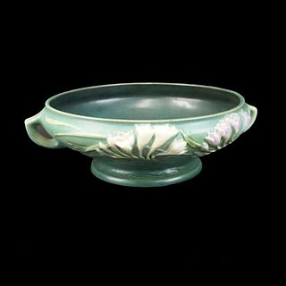 Roseville Freesia Pottery Handled Bowl