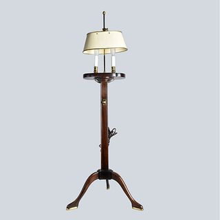 Vintage Bouillotte Floor Lamp