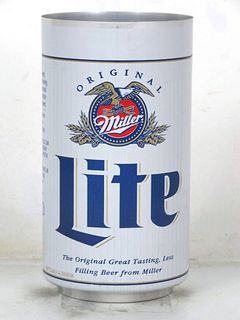 1992 Lite Beer (Test) Vertical Stripes V1 12oz Undocumented Milwaukee Wisconsin