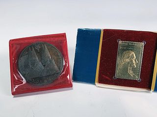 STAMP & 1962-1965 VATICAN POPES COIN
