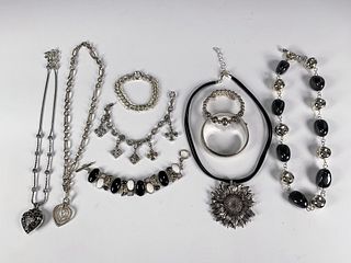 CONTEMPORARY STERLING SILVER 925 JEWELRY LOT