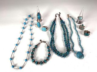 STERLING SOUTHWEST STYLE JEWELRY