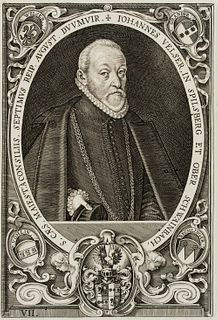 L. KILIAN (1579-1637), Portrait of the Augsb. Patrician Johann Welser, Copper engraving