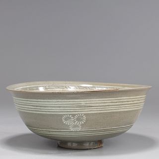 Korean Inlaid Celadon Glazed Bowl