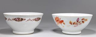 Two Chinese White Porcelain Bowls