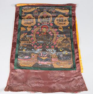 Vintage Tibetan Thangka