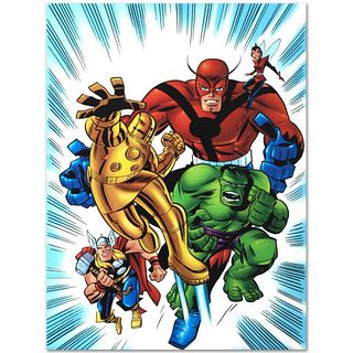 Marvel Comics "Avengers #1 1/2" Numbered Limited Edition Giclee on Canvas by Bruce Timm with COA.