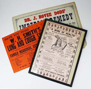 Dr J Bovee Dod'S Imperial Remedy, Smith'S Lung