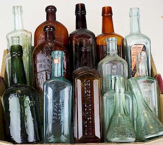 15 Old Medicine Bottles