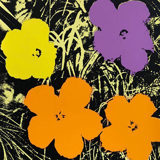 Andy Warhol- Silk Screen "Flowers 11.67"