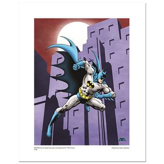 Batman Running Numbered Limited Edition Giclee from DC Comics with Certificate of Authenticity.