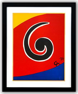 Alexander Calder- Lithograph on Arches Paper "Flying colors - Skywirl"