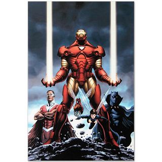 Marvel Comics "Iron Man #84" Numbered Limited Edition Giclee on Canvas by Steve Epting with COA.