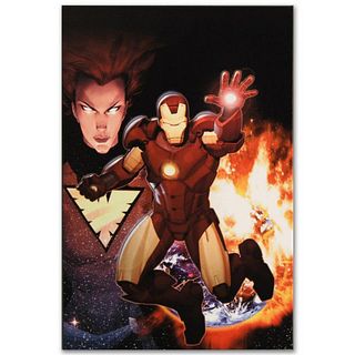 Marvel Comics "Iron Age: Alpha #1" Numbered Limited Edition Giclee on Canvas by Ariel Olivetti with COA.