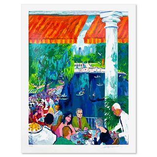 LeRoy Neiman (1921-2012), "The Boat House, Central Park" Limited Edition Serigraph, Numbered 312/420 and Hand Signed with Letter of Authenticity.