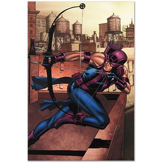 Marvel Comics "Marvel Adventures Super Heroes #14" Numbered Limited Edition Giclee on Canvas by David Williams with COA.