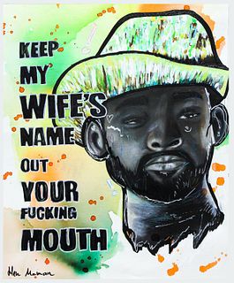 Hen Maman- Original Painting on Canvas "Will Smith"