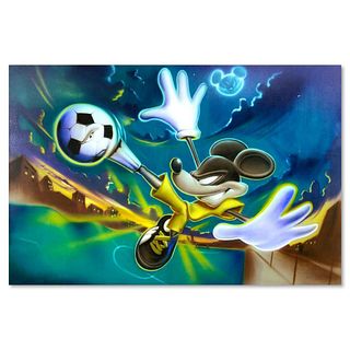 Noah, "Kickin It" Limited Edition on Gallery Wrapped Canvas from Disney Fine Art, Numbered and Hand Signed with Letter of Authenticity (Disclaimer)