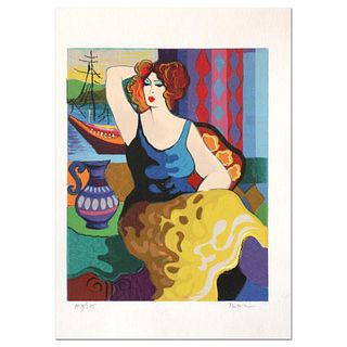 Patricia Govezensky, "Gloria" Hand Signed Limited Edition Serigraph with Letter of Authenticity.
