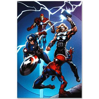Marvel Comics "Ultimate Spider-Man #157" Numbered Limited Edition Giclee on Canvas by Mark Bagley with COA.