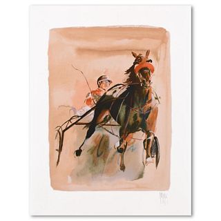 Mark King (1931-2014), "Pacer" Limited Edition Serigraph, Numbered and Hand Signed with Letter of Authenticity.