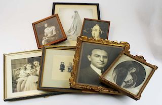 Early 20Th C Family Framed Photographs