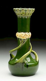 Dressler Green Vase.