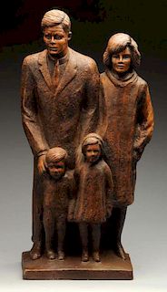 Wayland Gregory "The Kennedys" Plaster Sculpture.
