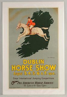 Dublin Horse Show Poster
