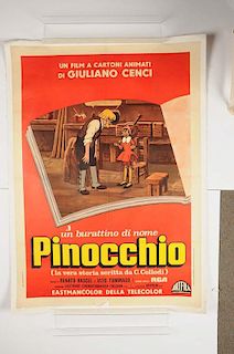 Italian Pinocchio Poster.