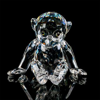 Swarovski Crystal Figure, Sitting Monkey
