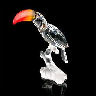 Swarovski Crystal Figure, Fire Beak Toucan