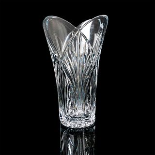 Clear Cut Crystal Vase