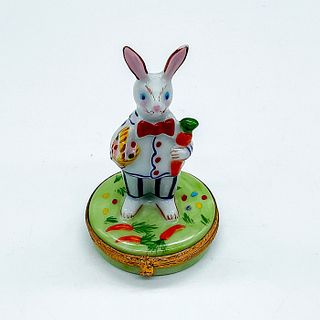 Dubarry Limoges Porcelain Charm Box, Easter Bunny