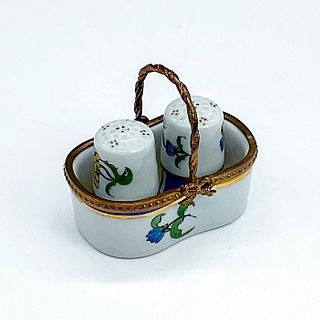 Dubarry Limoges Porcelain Miniature, Basket