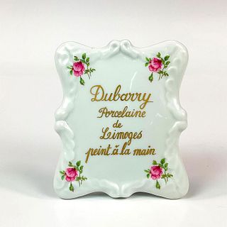 Dubarry Limoges Porcelain Plaque