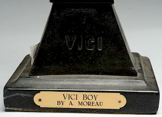 Vici Boy Statue By A. Moreau.