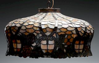 Stained Glass Hanging Shade.