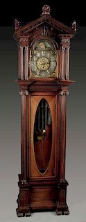 Tall Grandfather Clock w/ Tubular Bells & Moon Phase.
