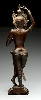 Early Oriental Bronze Figure.