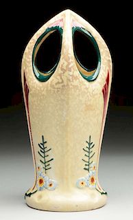 Royal Dux Art Nouveau Vase.