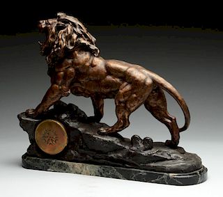 French Lion Clock.