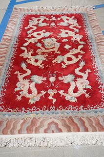CHINESE DRAGON EMBROIDERY CARPET