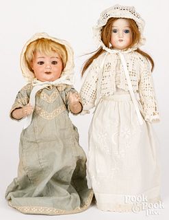 Two Armand Marseille German character dolls